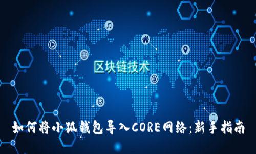 如何将小狐钱包导入CORE网络：新手指南