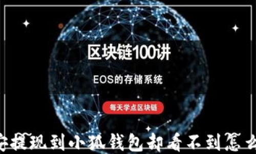 
币安提现到小狐钱包却看不到怎么办？